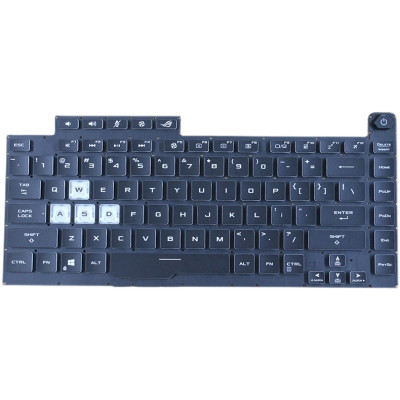 Tastatura Laptop, Asus, ROG G531GD, G531GT, G531GV, G531GU, cu iluminare, layout US foto