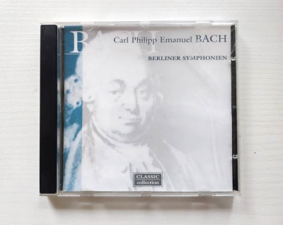 #CD: Carl Philipp Emanuel Bach, Kammerorchester Carl Philipp Emanuel Bach, Hartmut Haenchen &amp;ndash; Berliner Symphonien foto