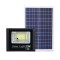 Proiector led smd 25w cu incarcare solara flippy, panou solar, cu telecomanda, suport prindere, material abs, 1.2ah, 44 led-uri, 79lm, 13x13.5 cm, neg