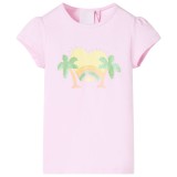 Tricou pentru copii, roz deschis, 92