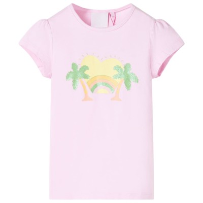 Tricou pentru copii, roz deschis, 140 10438 foto