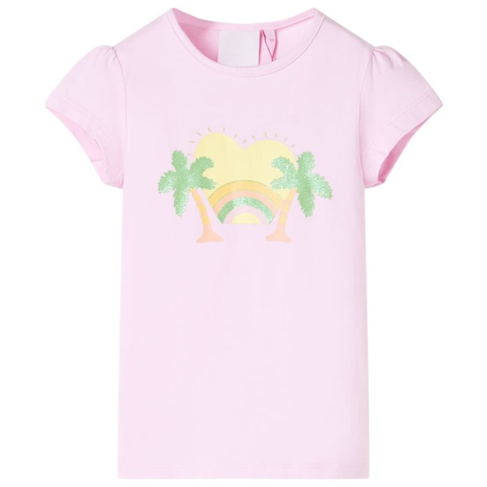 Tricou pentru copii, roz deschis, 140 10438