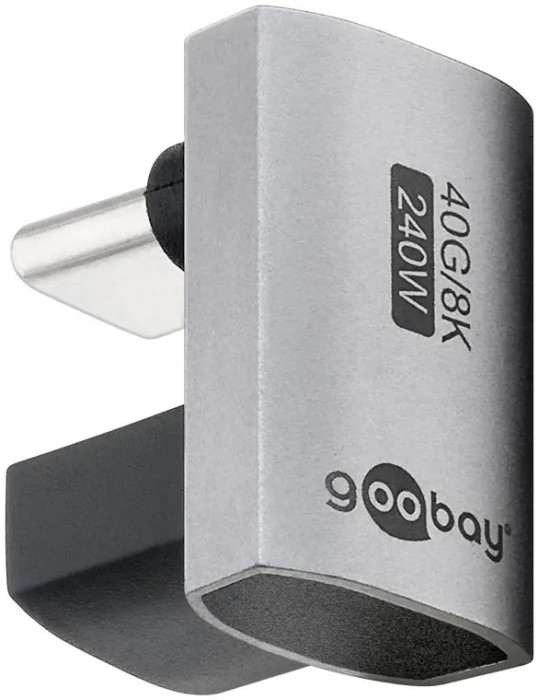 Adaptor USB-C3.1 mama - USB-C tata in forma de U Thunderbolt 3 /4 Goobay 74445