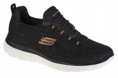 Pantofi pentru adidași Skechers Summits 149037-BKRG negru foto