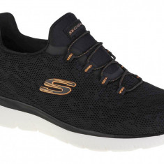 Pantofi pentru adidași Skechers Summits 149037-BKRG negru