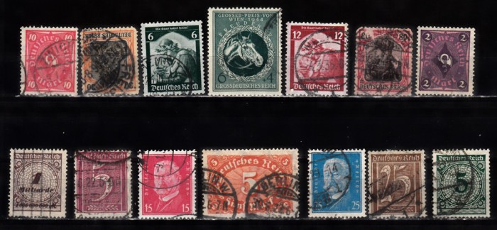 A7 T4 109 - Timbre foarte vechi - Germania