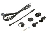 Antena Auto Universală MTA 240mm AM/FM Tijă Cauciuc 1,5m