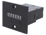 Contor electromecanic impulsuri 230VDC panou 50x60x62mm