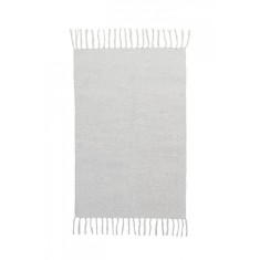 Covoras bumbac gri deschis Yoshiko 60x90 cm
