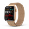 Smartwatch pentru femei pentru Android și iPhone 2023 – auriu