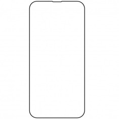 Folie de protectie Ecran OEM pentru Apple iPhone 16e / 14 / 13 Pro / 13, Sticla Securizata, Full Glue, Set 10 bucati, 9D, Neagra