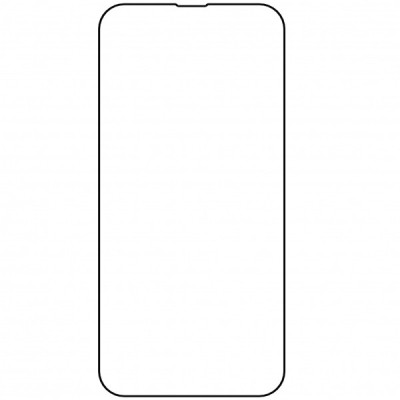 Folie de protectie Ecran OEM pentru Apple iPhone 16e / 14 / 13 Pro / 13, Sticla Securizata, Full Glue, Set 10 bucati, 9D, Neagra foto