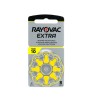 8 x Baterii pentru aparate auditive Rayovac Extra 10, fara mercur