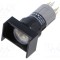 Comutator corp 16mm EAO seria 51, 1 poziție stabilă, NC NO, orificiu &Oslash;16,2mm