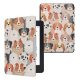 Husa Kwmobile pentru Amazon Kindle Paperwhite, Multicolor, Piele ecologica, KWM000007TD037C