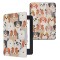 Husa Kwmobile pentru Amazon Kindle Paperwhite, Multicolor, Piele ecologica, KWM000007TD037C