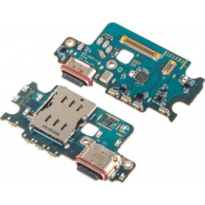 Placa cu Conector Incarcare - Microfon - Modul Cititor SIM Samsung Galaxy S25 S931 foto