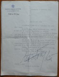 Cumpara ieftin Document Presed. Consiliului de Ministri semnat de Prof. Mihai Antonescu , 1943