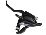 Maneta schimbator si frana Shimano ST-EF5002LSBL, stanga 3 vit., culoare negru