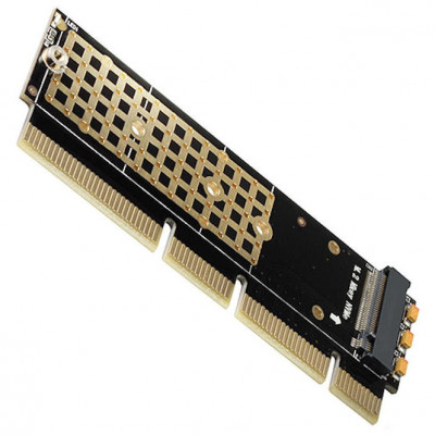 Adaptor PCI-E 3.0 16x - M.2 SSD NVMe SSD pana la 80mm low profile AXAGON NVME PCEM2-1U foto