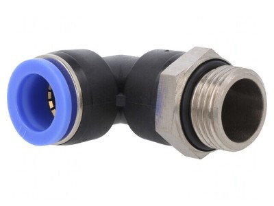 Racord push-in unghiular PBT G 1/2 0-60&amp;deg;C foto