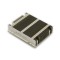 Heatsink / Radiator Supermicro 1U Passive CPU Heat Sink Socket LGA2011 Narrow ILM - SNK-P0047PS
