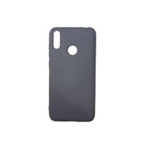 Husa silicon soft-touch compatibila cu Huawei Y6 2019 Gri