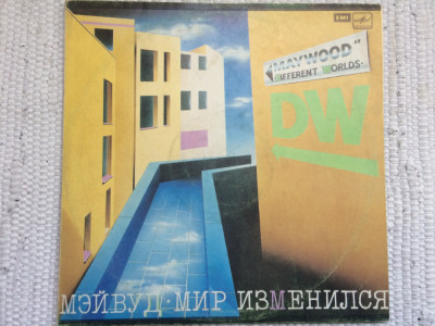 maywood different worlds disc vinyl lp muzica disco synth pop melodia urss VG+ foto