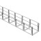 Canal cablu metalic 100x100mm din sarma mesh galvanizat lungime 2m jgheab pentru trasee electrice
