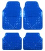Covorase Auto Universale, model Diamond, culoare Crom Albastru, AVEX
