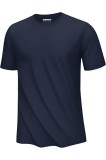 Tricou bărbați cu m&acirc;necă scurtă UPF 50+ pentru &icirc;not, protecție UV, uscare rapidă, tricou de alergare, respirabil pentru vară