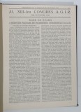 AL III CONGRES A.G.I.R. , BULETIN , VOL. 18, IASI , OCTOMBRIE , 1936