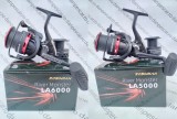 SET 2 Mulinete Feeder si Crap ROBINHAN RIVER MONSTER LA6000 tambur Long Cast, Baracuda