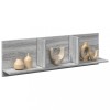 VidaXL Dulap de perete, gri sonoma, 100x16,5x30 cm, lemn prelucrat 854864
