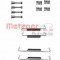 Set accesorii, saboti frana parcare PEUGEOT 406 (8B) (1995 - 2005) METZGER 105-0793