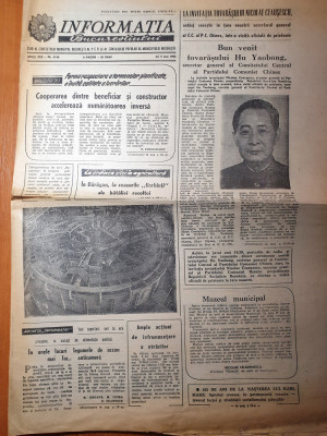 informatia bucurestiului 5 mai 1983-165 ani de la nasterea lui kael marx foto