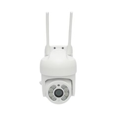 Camera de supraveghere smart WIFI 1080P exterior, lentila dubla, PTZ senzor miscare, rotativa 360 grade, 220V ICSee foto