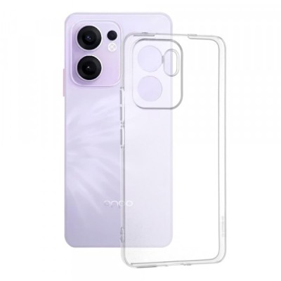 Husa pentru Oppo Reno13 FS 5G / Reno13 F 4G / Reno13 F, Techsuit, Clear, Transparenta foto