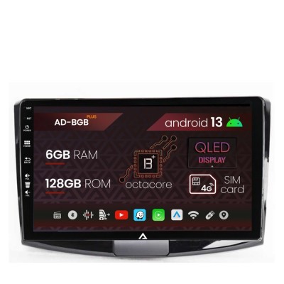 Navigatie Volkswagen Passat B6 B7 CC, Android 13, B-Octacore 6GB RAM + 128GB ROM, 10.1 Inch - AD-BGB10006+AD-BGRKIT025B foto