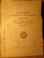 LEGIUIRILE BISERICII ORTODOXE ROMANE SUB INALT PREA SFINTITUL PATRIARH JUSTINIAN foto