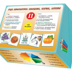 Fi​ș​e educative: imagini, cifre, litere (II) - Hardcover - Ala Bujor, Cristina Malcoci, Ela Cârlig - Epigraf