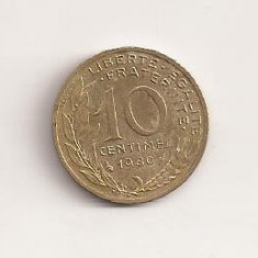 Moneda Franta - 10 Centimes 1980 v1