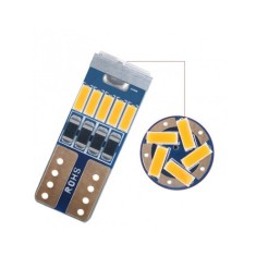Led Auto Canbus T10 15 Smd 4014 12V T10-4014-15SMD