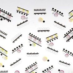 Abtibilduri unghii 3D, model Nail Accessory LS-18