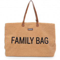 Childhome Family Bag Teddy Beige geantă pentru călătorii 55 x 40 x 18 cm 1 buc