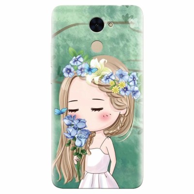 Husa silicon pentru Huawei Nova Lite Plus, Girl foto