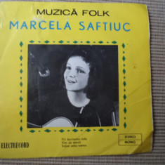 marcela saftiuc disc single 7" vinyl mic muzica folk rock electrecord EDC 10445