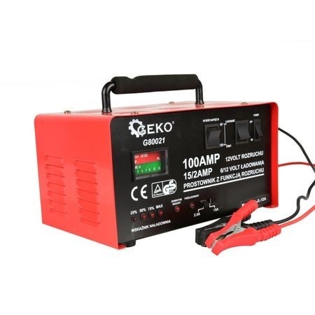 Redresor acumulatori auto, cu functie de pornire 100A 6/12V Redresor acumulatori auto, cu functie de pornire 100A 6/12V