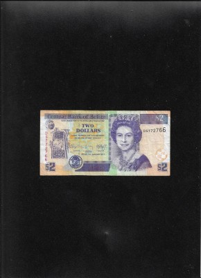 Belize 2 dollars 2017 seria772766 foto