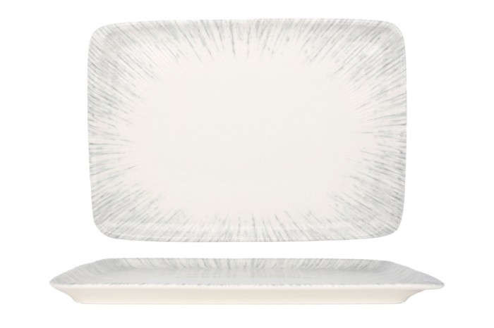 Bonna Placa de service - Iris - Por&Aring;&pound;elan - 34 cm - set de 2